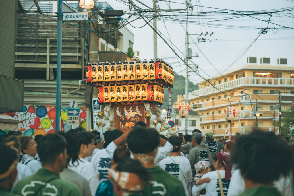 葉山・森戸神社例大祭の写真